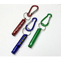 Whistle W/ Carabiner and Key Ring